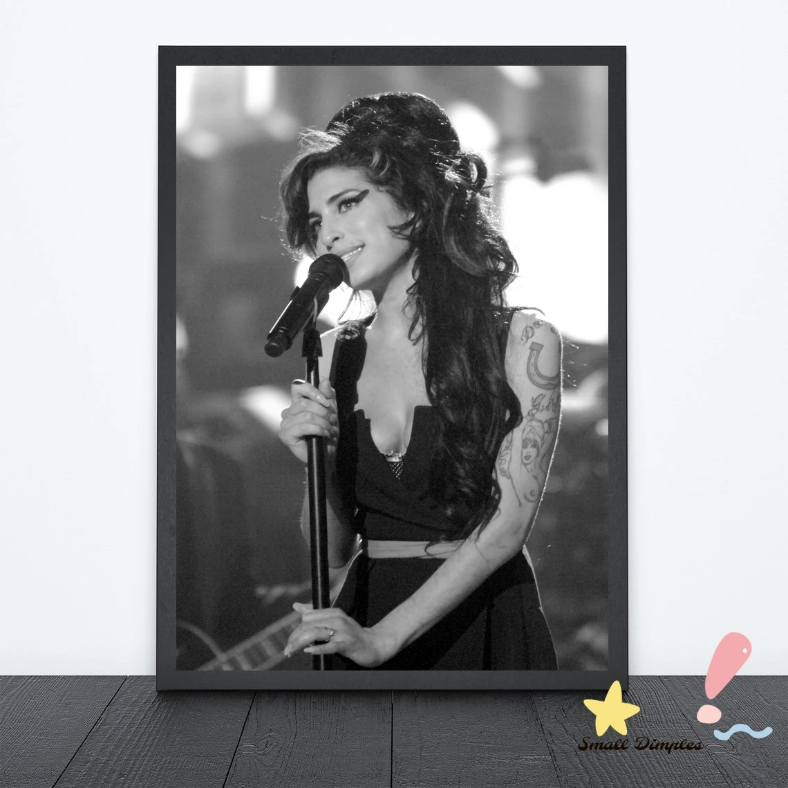 Amy Winehouse Music Poster Star Poster Canvas Art Print Home Decoration Wall Painting ( No Frame )