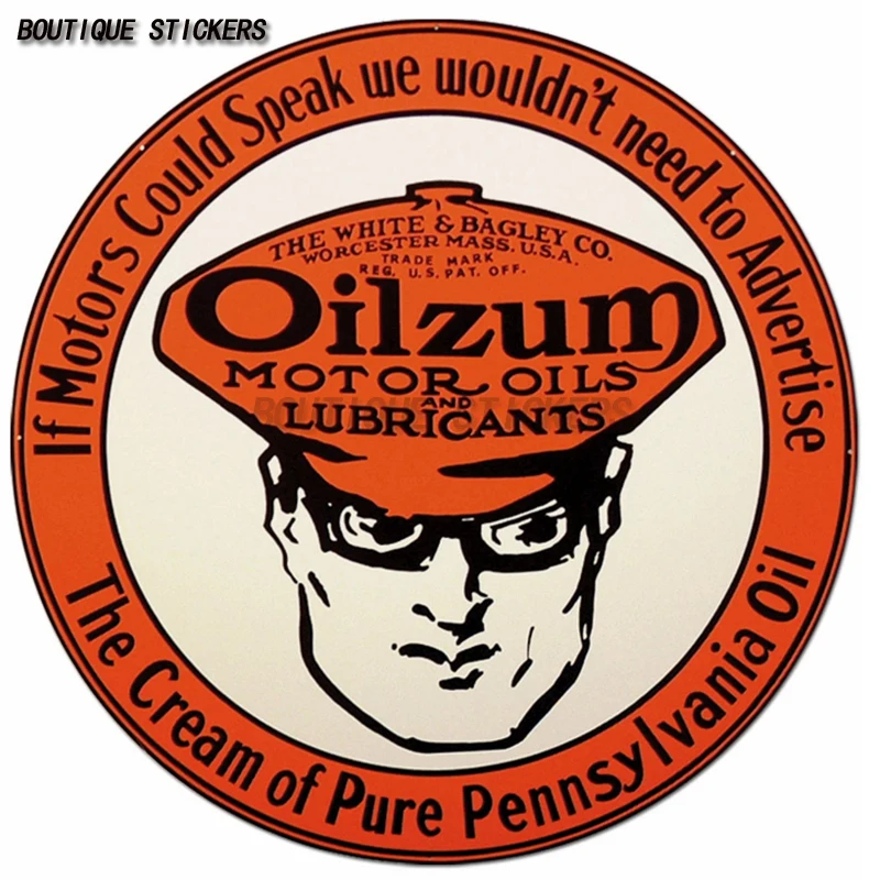 

Oilzum Motor Oil Vinyl Decal / Sticker