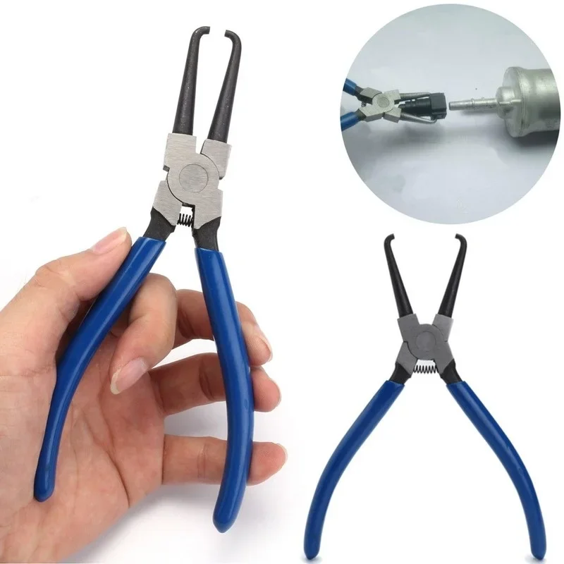 Petrol Clip Repair Tool Quick Release Pliers Removal Multifunctional Portable Carbon Steel Fuel Line