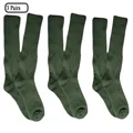 3 pares verde militar