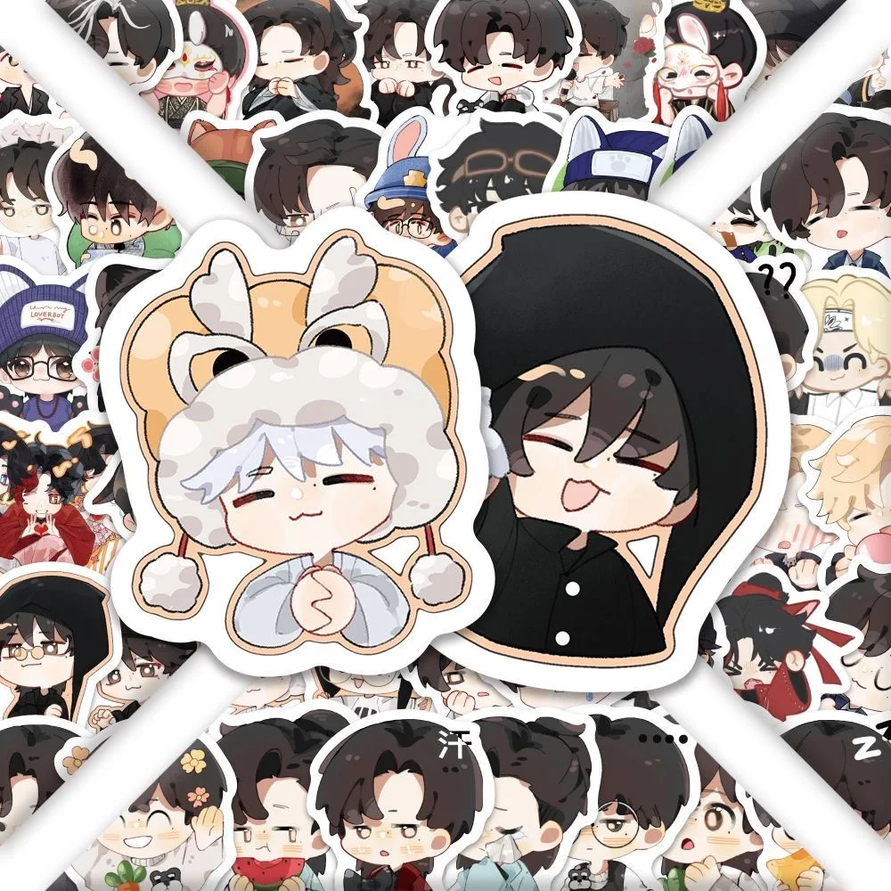300 adesivi Liu Yuning versione Q, stelle carine dei cartoni animati, note dei conti Instagram, adesivi cosplay
