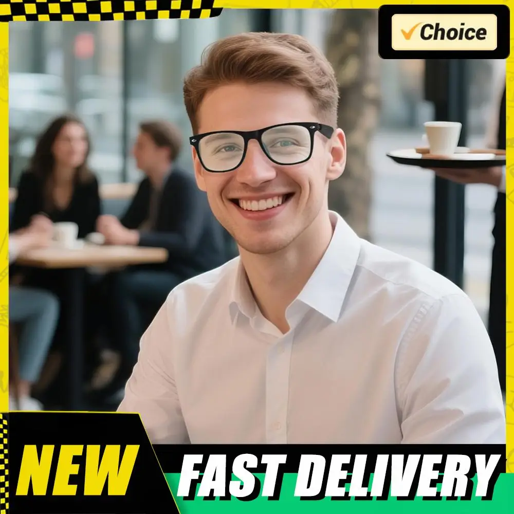 

Умные очки с ИИ-переводом: поддержка более 130 языков, спортивные, для вождения, антибликовые, для мужчин и женщин