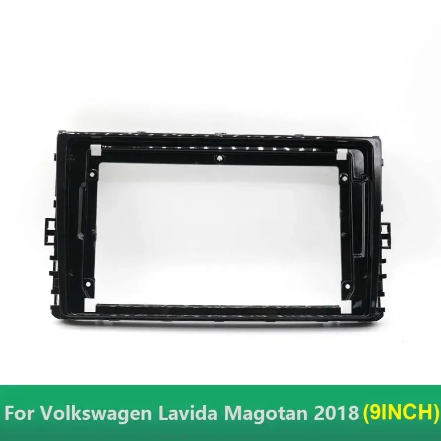 9 Inch Car audio Frame Fascia Adapter For Volkswagen Universal Phideon Golf Lavida Magotan 2018 Android Fitting Panel