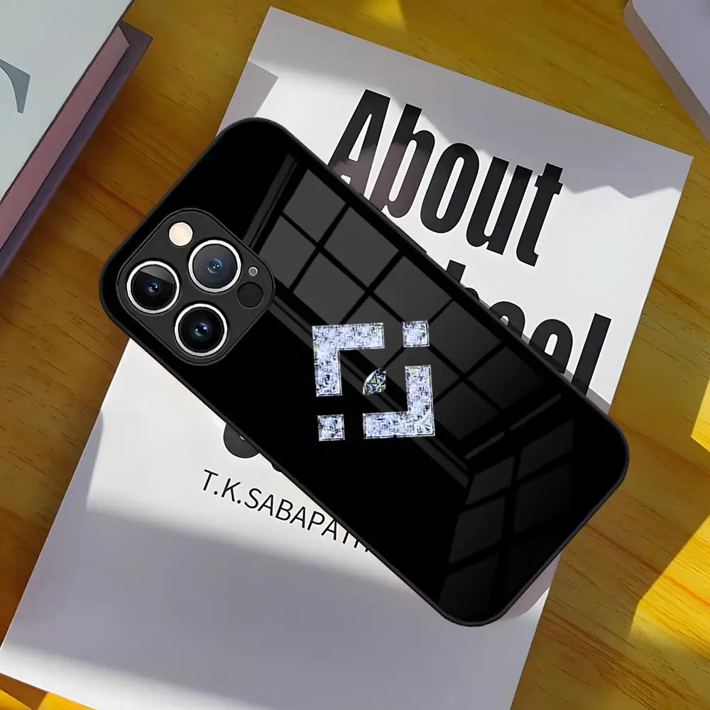 Binance Bitcoin حالة الهاتف التشفير ، غطاء الزجاج المقسى لفون 15 Pro Max ، 14 Pro ، 16 ، 12 ، 11 ، 13 Mini ، X ، XR ، XS ، 8 ، 7 Plus ، SE #5