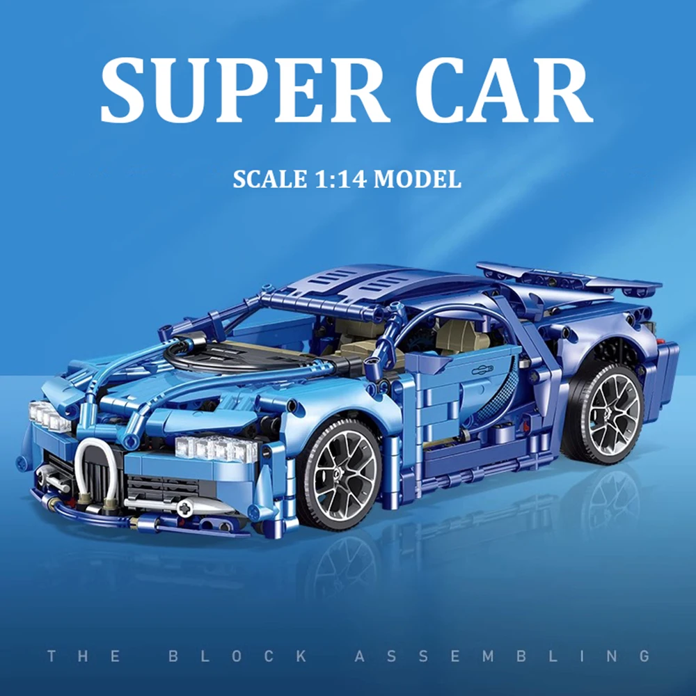 Technical Racing Sport Car Model Building Blocks City Mechanical Speed Vehicle Supercar Brick DIY Toys Christmas Birthday Gifts