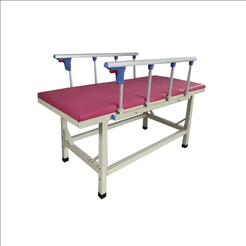 Elementary school kindergarten health room children's examination bed clinic bed observation bed with aluminum alloy guardrail