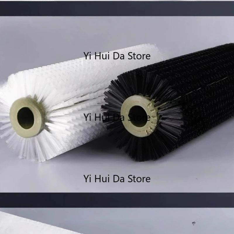Industrial brush roller roller brush cleaning dust removal nylon roller brush