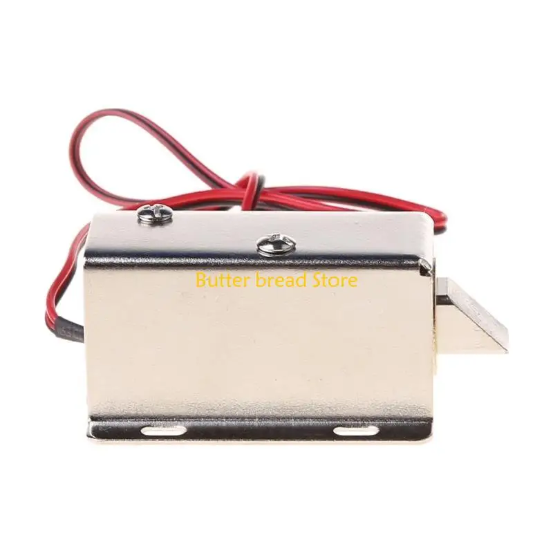 W89C 12V/0.8A ล็อคโซลินอยด์แม่เหล็กไฟฟ้า ความปลอดภัย ติดตั้งง่ายสำหรับตู้