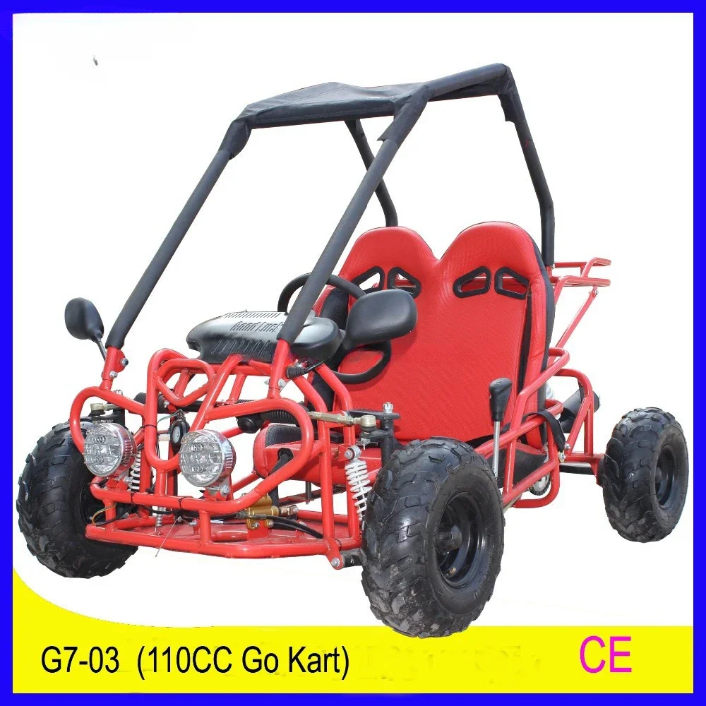 110cc Adult Gas Powered Dune Buggy Go Karts With CE (G7-03)