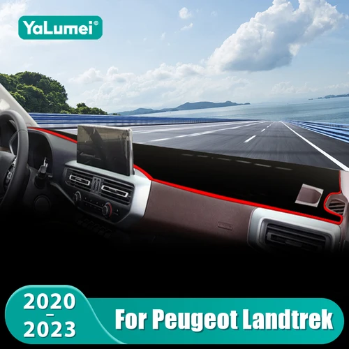 Para Peugeot Landtrek 2020 2021 2022 2023 cubierta para salpicadero de coche instrumento escritorio parasol Mat almohadilla antideslizante Accesorios