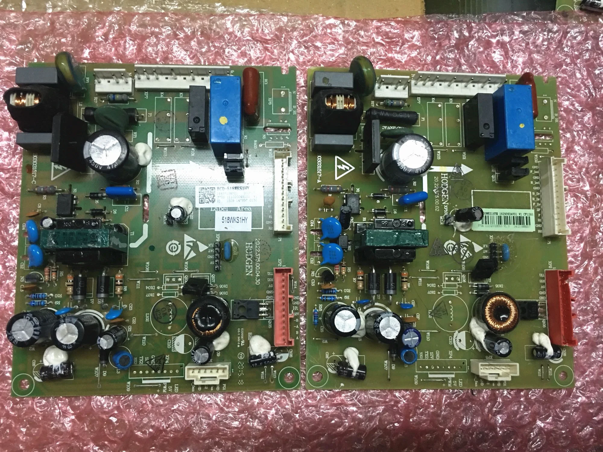 للثلاجة اللوحة الأم لوحة الكمبيوتر BCD-518WKS1HY BCD-630WXS BCD-630WT 1629343   جزء الثلاجة