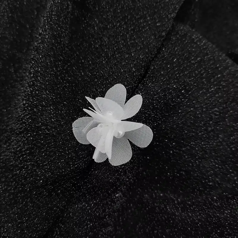 10 Stück Blumenstickerei-Applikations-Patches, Spitzenbesatz für DIY-Hochzeitsringkissen-Dekoration – Detail 6