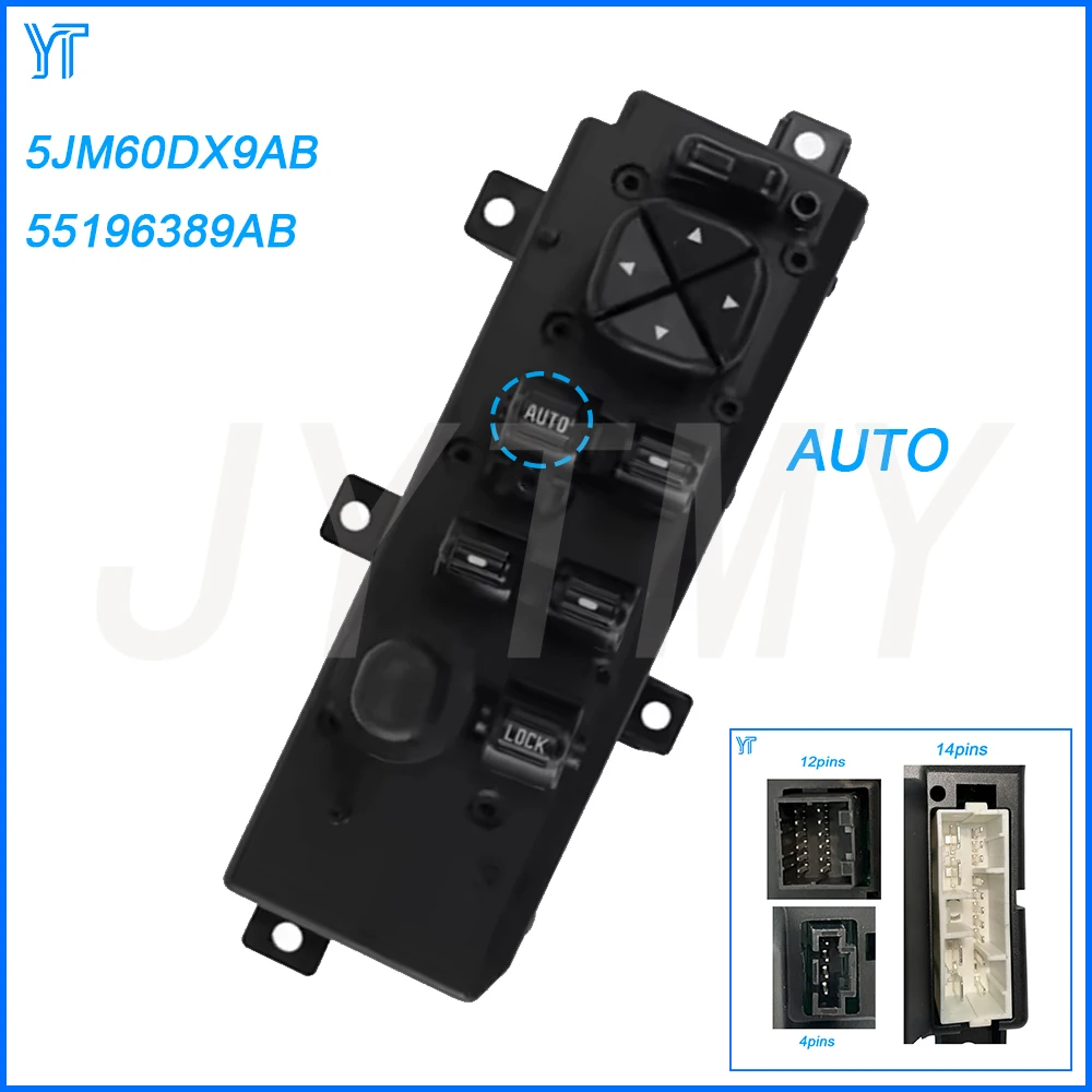 For Jeep Grand Cherokee WJ 1999-2004 front left power window contro switch glass lifter Car Accessories 5JM60DX9AB 55196389AB