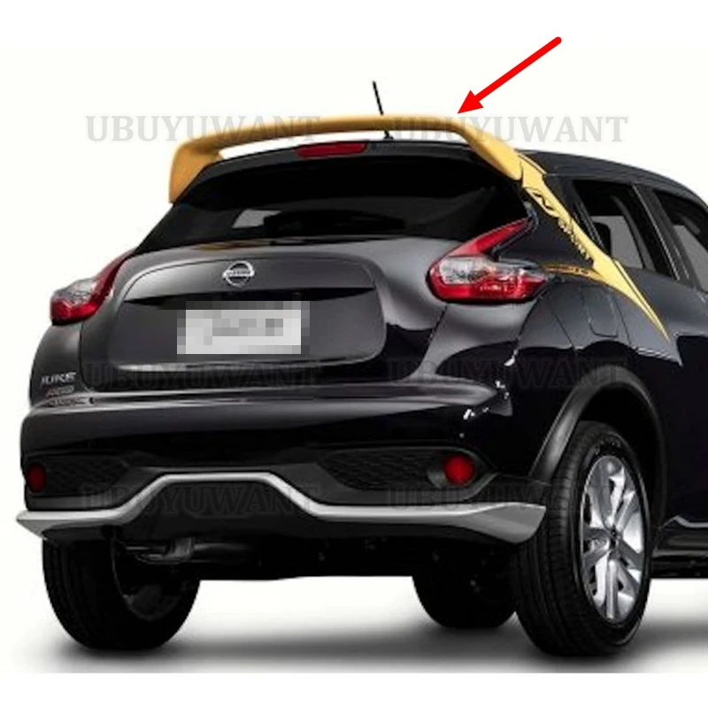 Per Nissan Juke Spoiler Materiale ABS di alta qualità Auto Ala posteriore Primer Colore Spoiler posteriore per Nissan Juke Spoiler 2010-2015