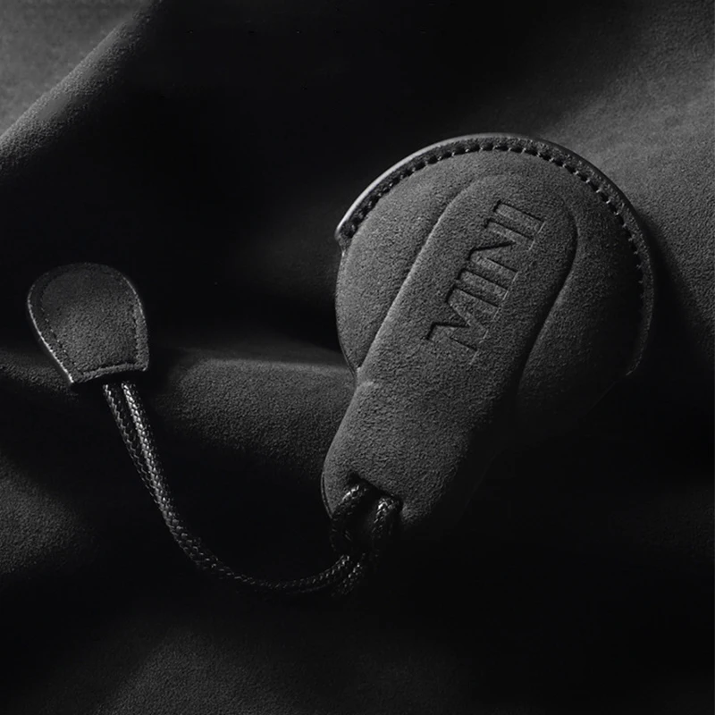 Leather Car Key Shell Fob Cover Keychain For BMW MINI COOPER S ONE JCW F54 F55 F56 F57 F60 CLUBMAN COUNTRYMAN Key Case Protector - view 3