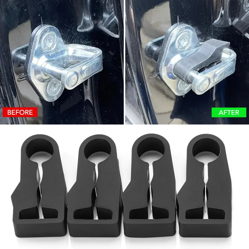 Car Door Lock Sound Deadener Damper Buffer For Opel Vauxhall Astra J Ampera Zafira Tourer C Cascada Rattling Screaks Noise Deaf