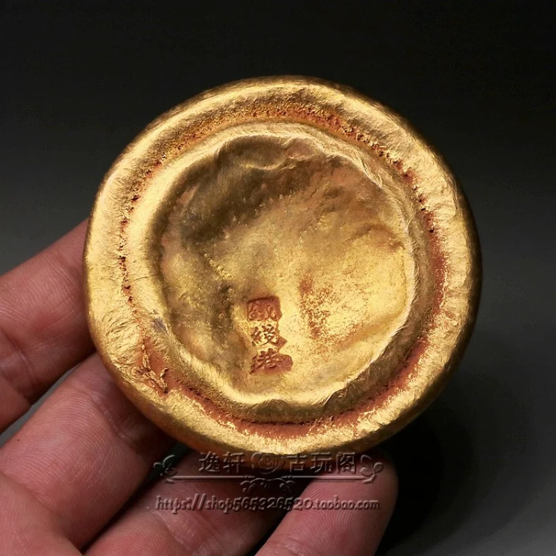 Jinxang brass -plated ingots, bars, gold coins, craftwork, gilded ornaments
