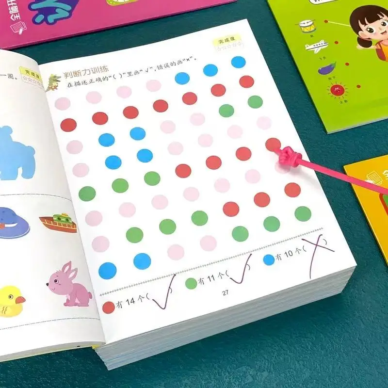 46-seitiges Match & Connect Logic-Arbeitsbuch | Aktivitätsbuch für Vorschule und Kindergarten zur Förderung von Konzentration, Gedächtnis und Erkennungsfähigkeiten – Detail 2