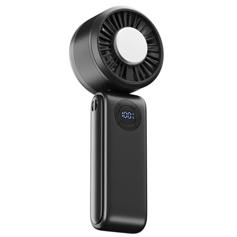 

A02V-Foldable 5-Speed,For Outdoor Neck Fan, Handheld Cooling Fan With Semiconductor Cooling Technology, Turbo Wind, Rechargeable