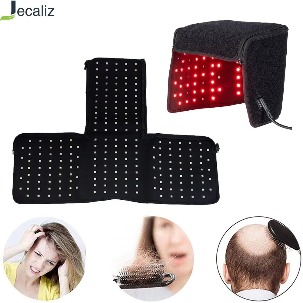 

215 Leds Hair Growth Cap 660nm 850nm for Hair Regrowth Reduces Oiliness Strengthens Hair Roots Penetrates Fatigue Anti-Hair