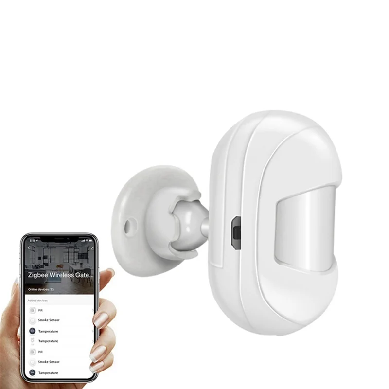 A15R -Graffiti Smart Zigbee Body Infrared  Smart PIR Sensitivity And Time Adjustable Built-In Battery