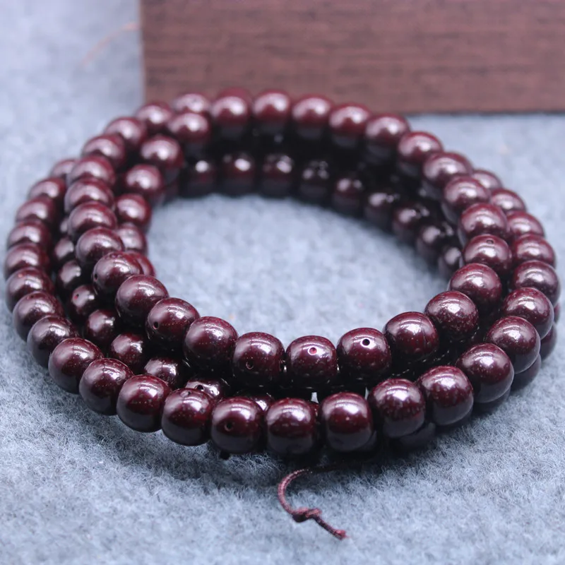 Jewellery bracelet femme pulsera hombre colares feminino men necklace aesthetic accessories Old Plant Nut Wooden Rosary108 beads