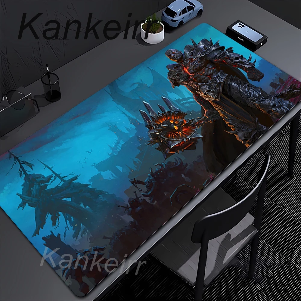 World of Warcraft Computer Mouse Pad Keyboard Gaming Mause Mats Gamer Japan Desk Mat Office Accessories Pc Cabinet Big Mousepad