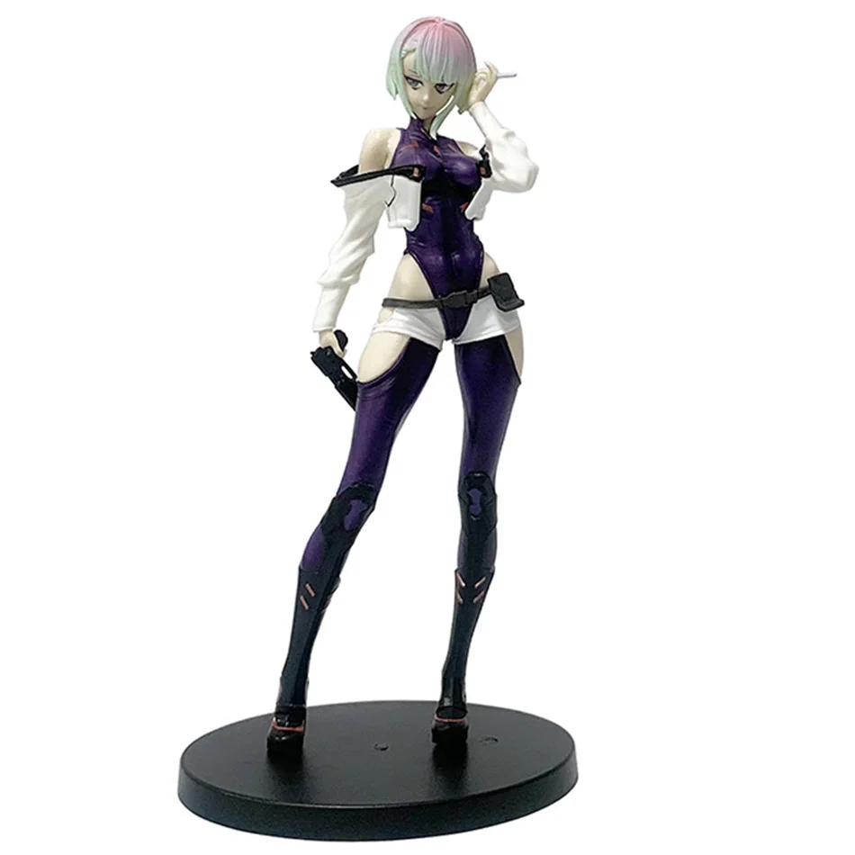 أنيمي لعبة Cyberpunk: Edgerunners 17-22 سنتيمتر لوسي ريبيكا ديفيد مارتينيز القمر ألعاب شخصيات الحركة قلادة عيد الميلاد هدية عيد ميلاد