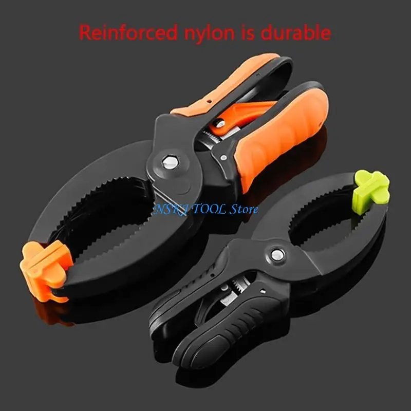 

L8RC 1.65inch Multipurpose Plastic Clips Spring Clamps Small Backdrop Clips for Crafts Backdrop Stand Woodworking