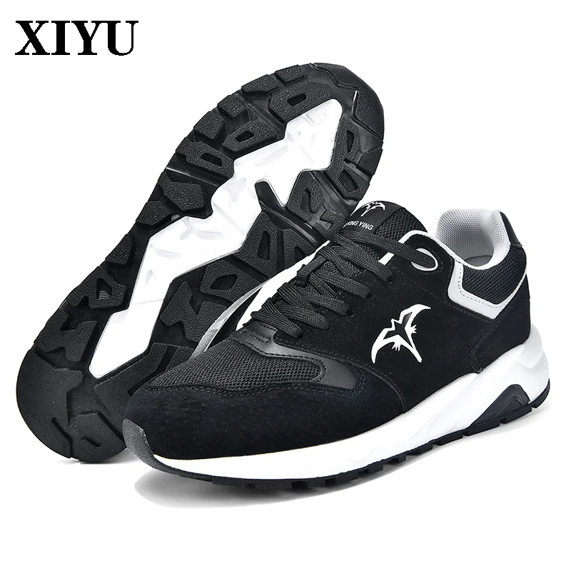 

XIYU Men's Casual Height-Increasing Sports Shoes Breathable Soft Mesh Outdoor Hiking and Indoor Sports Couple's Style 38-44#
