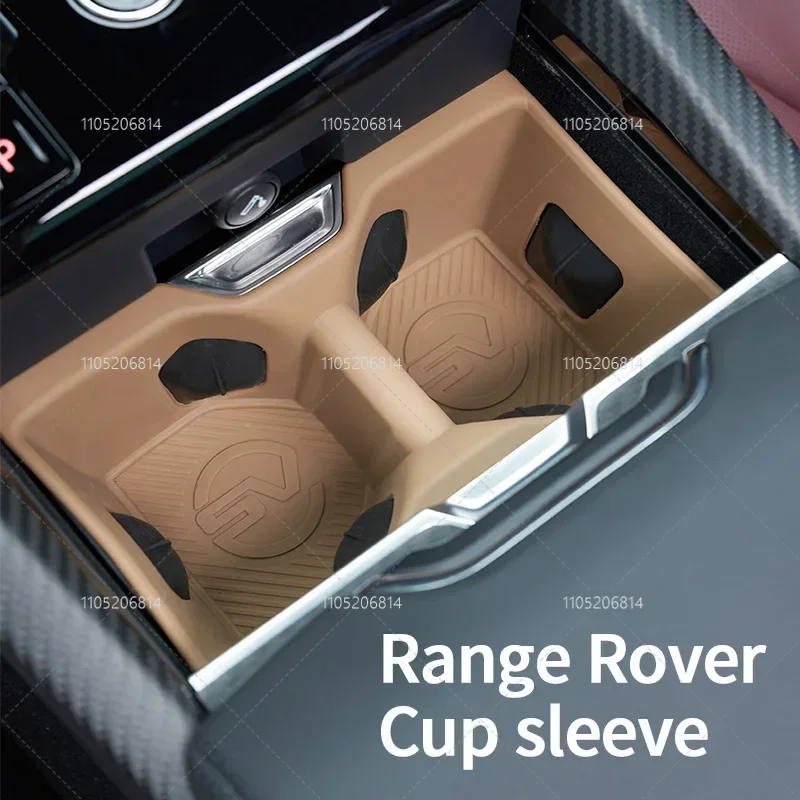 

for Land Rover Range Rover Sport Vogue L460 2023 24 2025 Cup Holder Storage Tray Shock-Absorbing Central Armrest Box Accessories