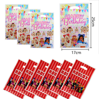 Hot Game Roblox Birthday Party Decoration Girls Boys Favor Thanks Gifts Package Gift Boxes Baby Shower Plastic Pack