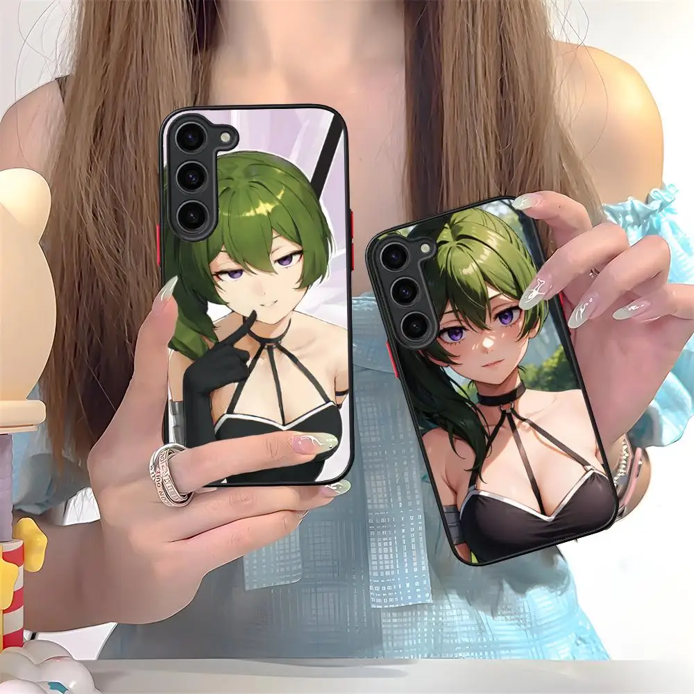 Sousou no Frieren Ubel Phone Case for Samsung Galaxy S26 S25 S24 S23 S22 S21 Plus FE Ultra Skin Feel Shockproof Cover