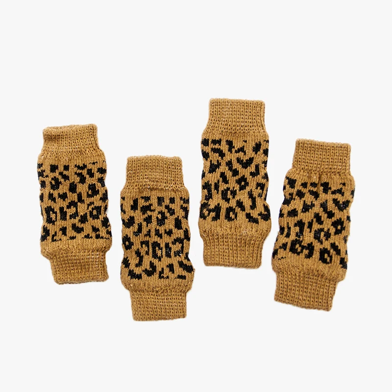 Anti-Dirty Knie polster für Hunde und Katzen, Bein abdeckung, Welpen schutz, kleines und mittleres Haustier, Anti-Dirty, Winter warm, S-XL Größe, 4 P – Detail 5