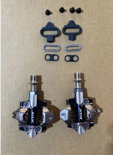 PD-M9100 PD-M8020 دراجة دواسة دراجة هوائية جبلية الذاتي قفل دواسة دراجة مركز المحور دواسة دراجة الملحقات