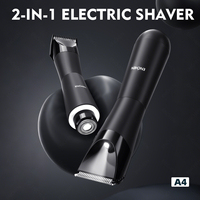 ENCHEN Hair Trimmer Professional 2 IN1 Electric Shaver Body Hair Trimmer Rechargeable Razor Portable Shaving Machine for Men A4