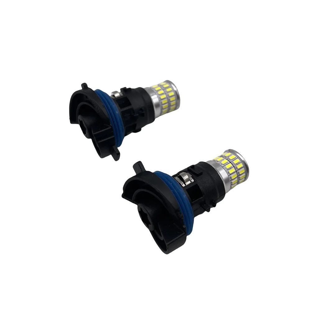 Yüksek Kaliteli PH24W 2 adet/takım LED Ampuller LED Gündüz Çalışan DRL G4 Taban Lambası Peugeot 3008 5008 Citroen C5 MK2