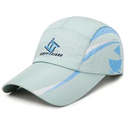 New Summer Outdoor Sports Thin Quick Drying Baseball Cap For Men Women Travel Climbing Hiking Cycling Fishing Suncreen Hat A166