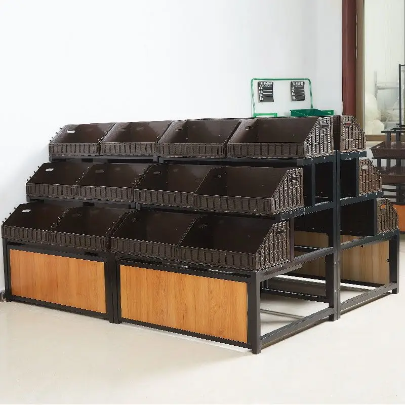 

Supermarket fruit shelf display rack Multifunctional fruit shelf Vegetable