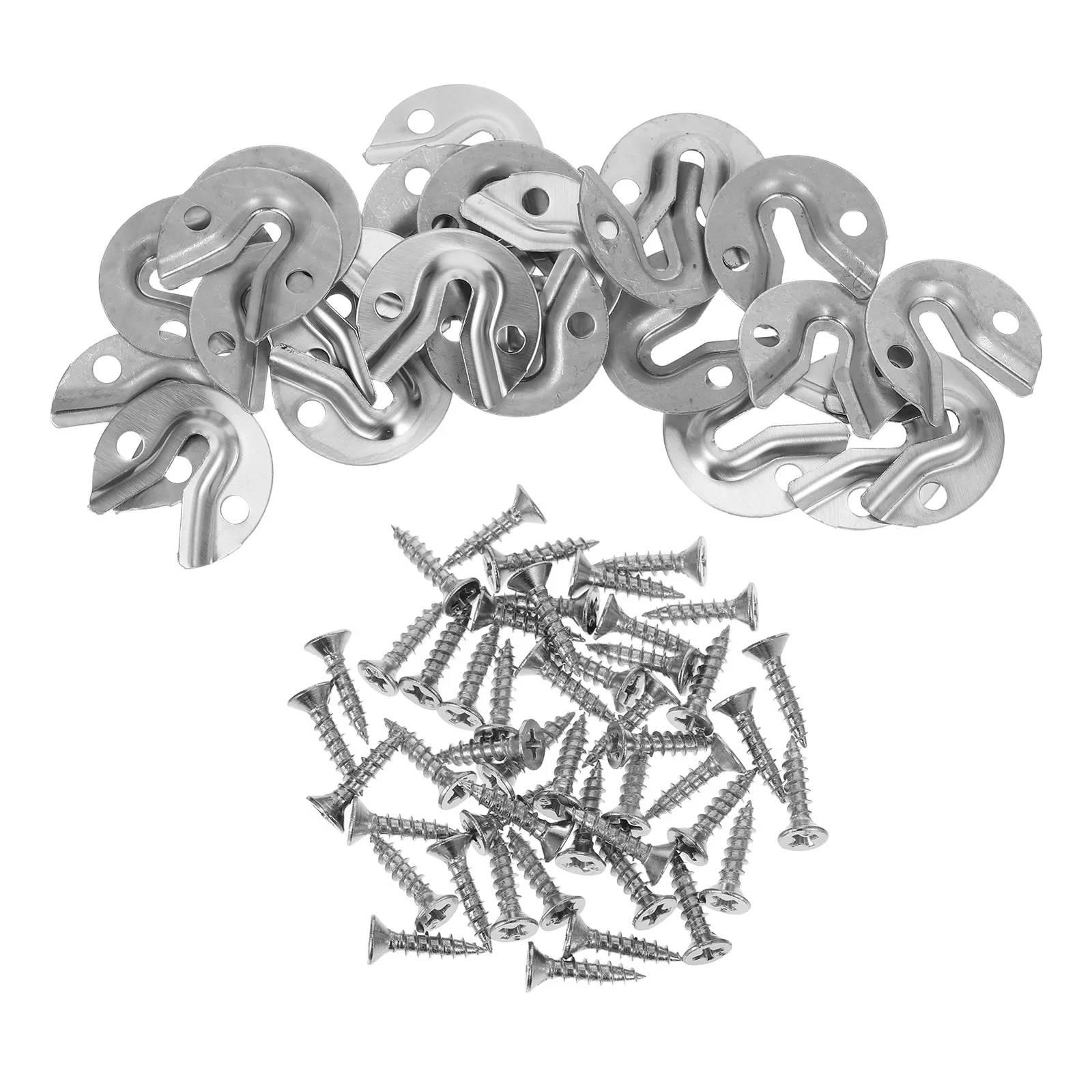 

1 set Furniture Connection Fixtures Durable Fasteners for Hanging Pictures Frame Mirror Connectors Hardware Kit