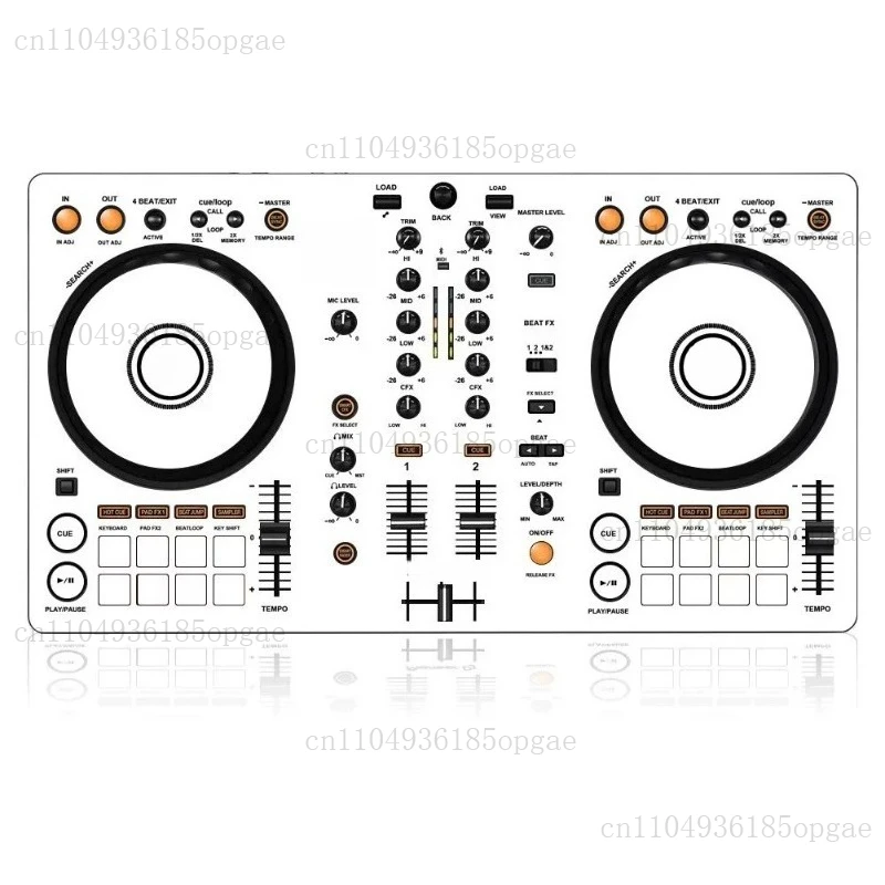 DDJ-FLX4 Film All-in-One-Maschine FLX4 Controller Disc Player ddjflx4 Aufkleber weiß