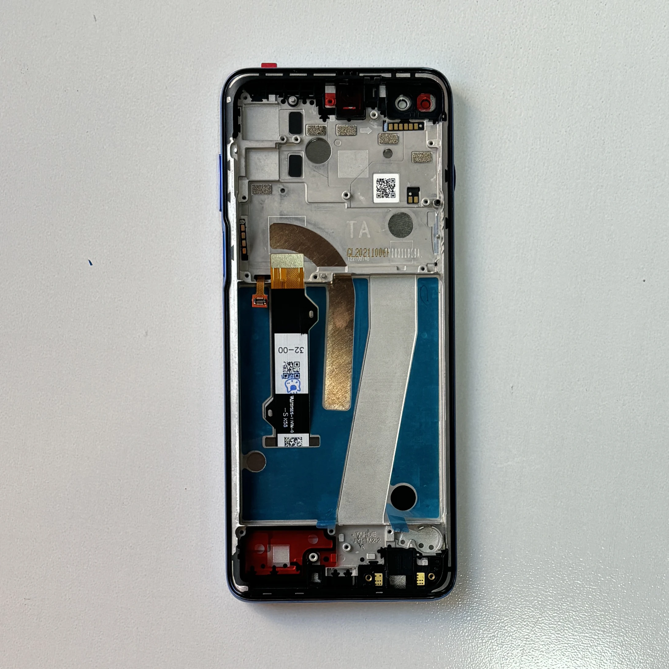 6.7 "oryginalny wyświetlacz LCD Motorola Moto G100 ekran dotykowy digitizer montaż Moto g100 XT2125 XT2125-4 ekran LCD — zdjęcie produktu 6