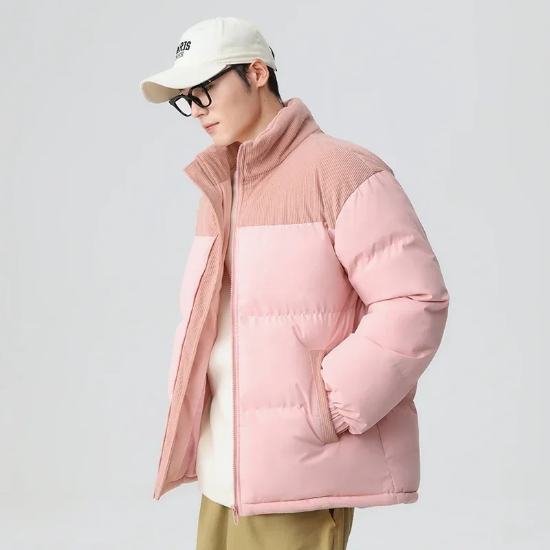 New Men's  High Quality Winter Jacket Coat Thick and Warm Casual Fashion Bread Jacket Tops