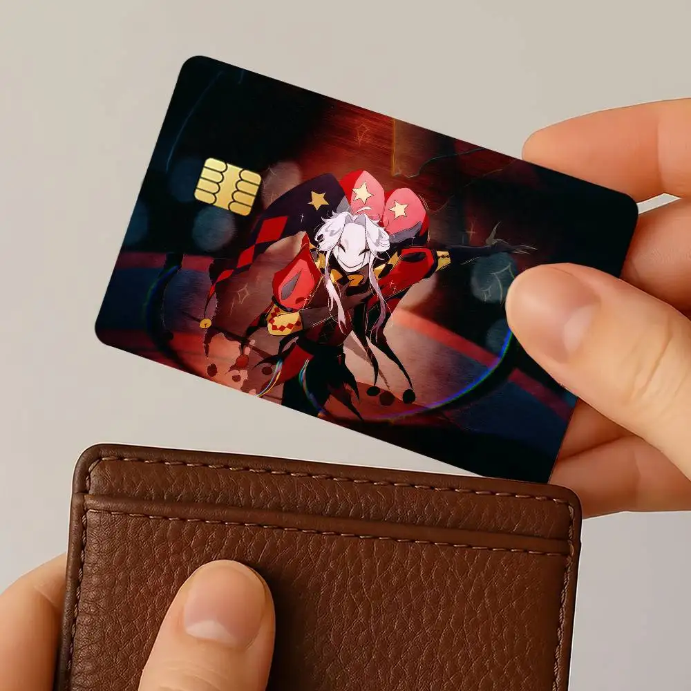 Pierrot The Freak Circus Game Credit Card Stickers Skin For Bank Bus Metro 4PCS Cover Film Gift