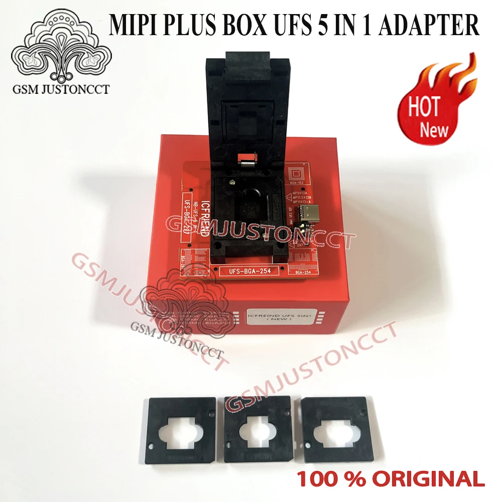 MIPITESTER MiPi Box Max MIPI PLUS UFS 5 IN 1 BGA Repair Adapter