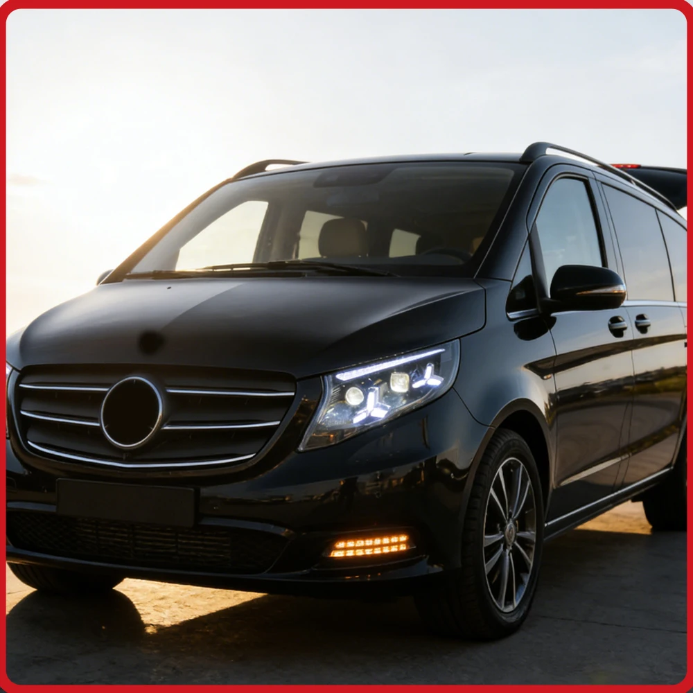 

For Mercedes-Benz Vito W447 Metris V-Class 2016-2023 Car Headlight Assembly Upgrade New Start Effect Auto Parts Plug and Play