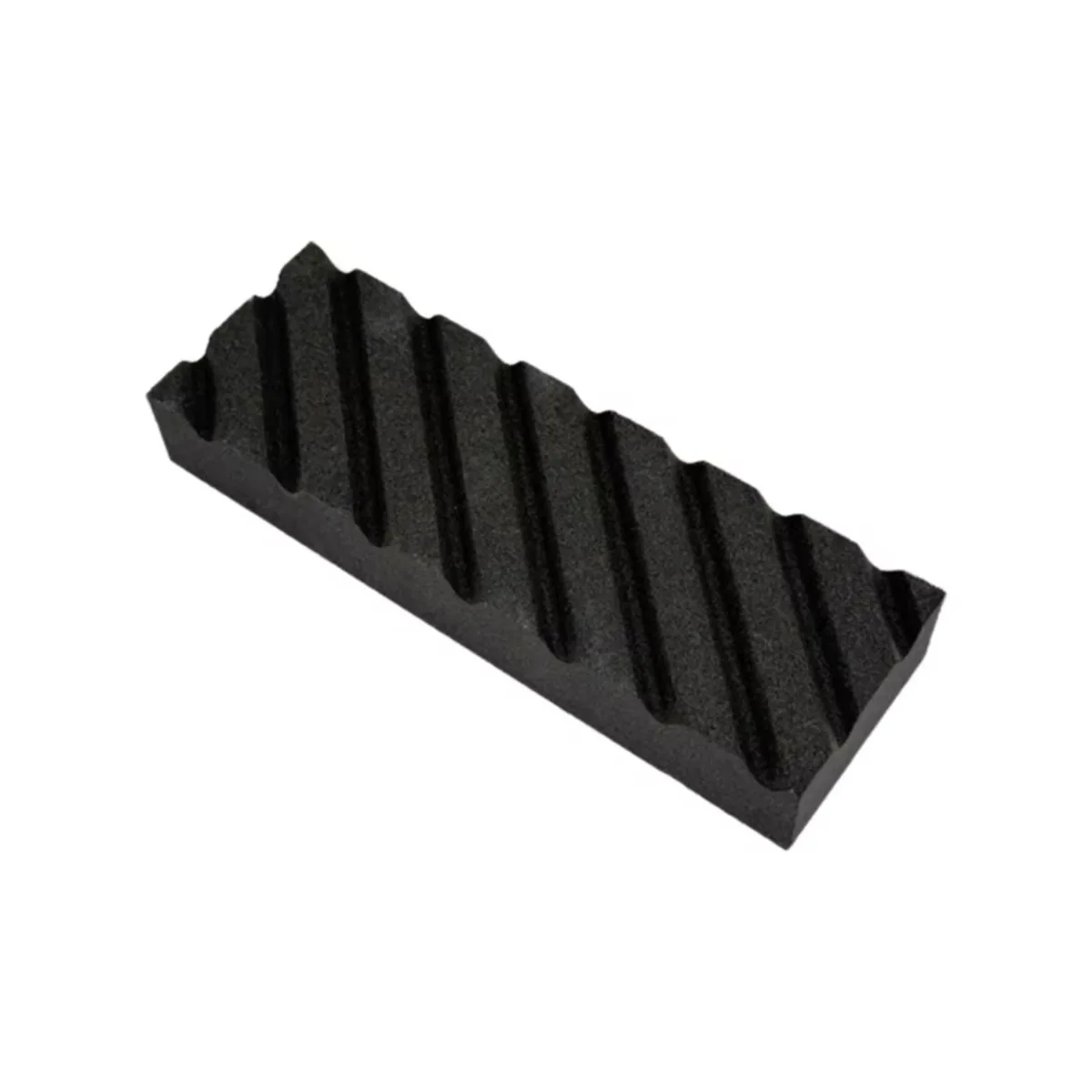 18x6cm Professional Whetstone White Corundum Dual Side Horizontal Grain Non Slip Sharpening Stone for Knife Sharpener Use