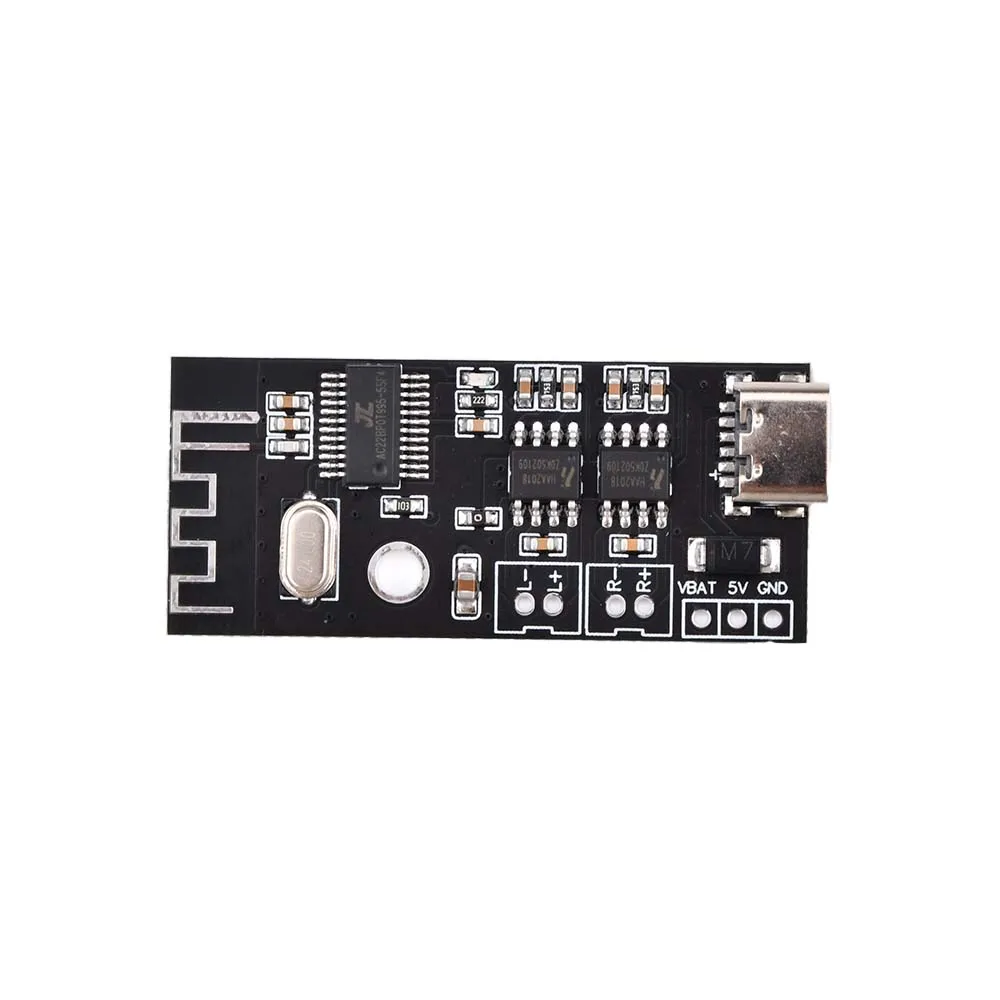 MH-MX38 Wireless Decoder Board Bluetooth 5.1 Audio Module MICRO USB Type-C 5W+5W Amplifier MP3 Verlustfreie Stereo 5V