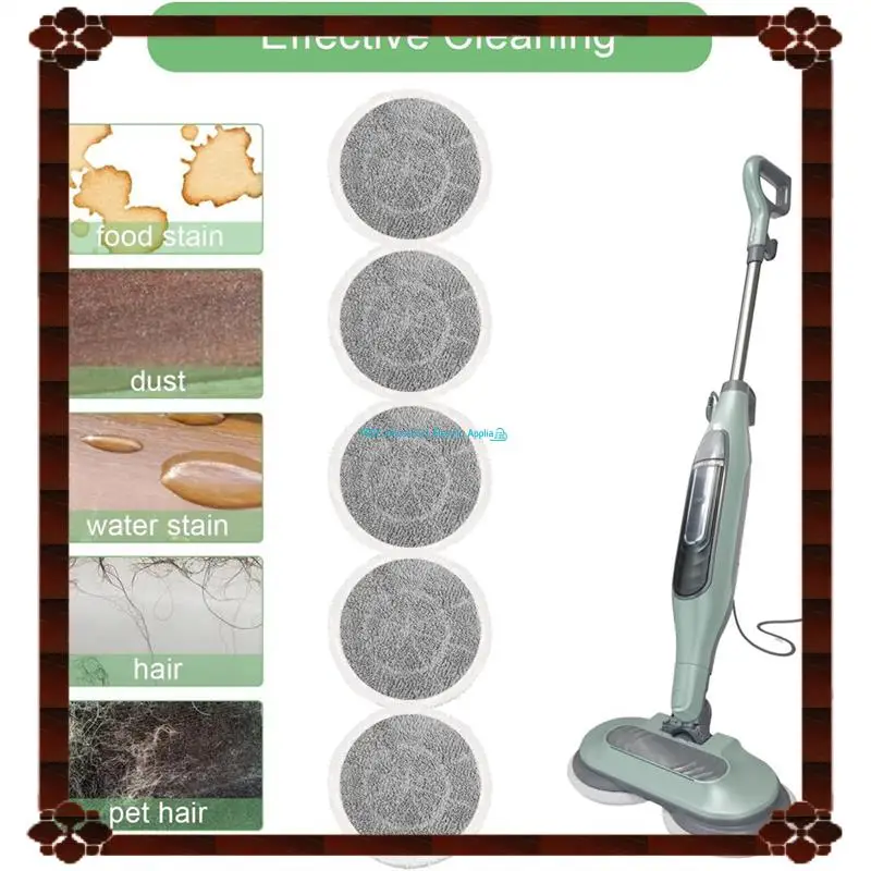 24-Hour Delivery 10PCS Steam Mop Pads For Shark S7001, S7000AMZ, S7000, S7001TGT, S7201, S7005, S7020 Series Replacement Accesso