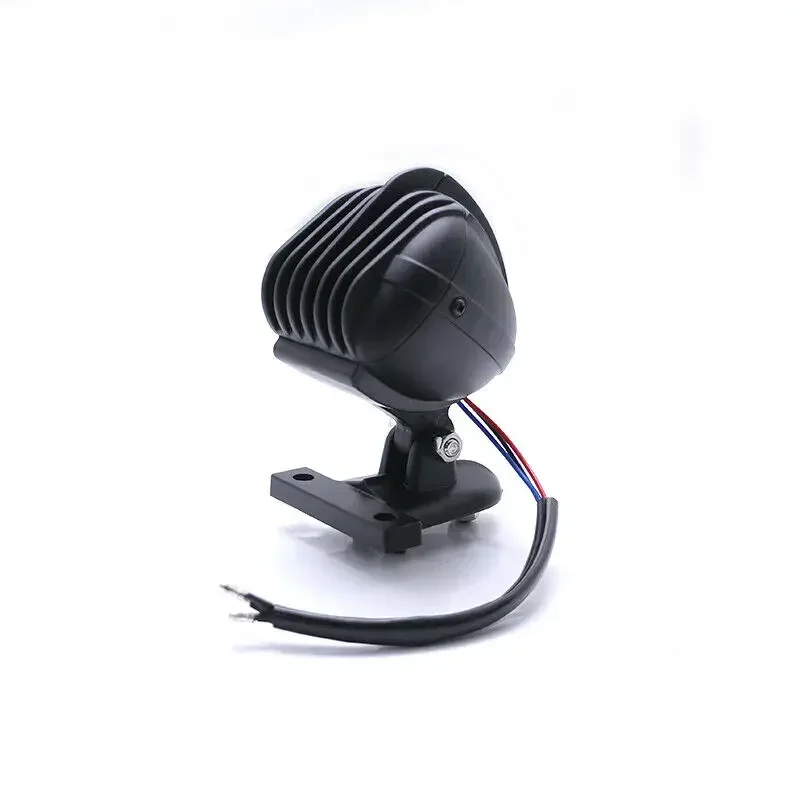 

Black Grille Bottom Mount Microphone Style Brake Tail Light For Harley Sportster